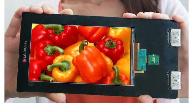 LG mostra un display con risoluzione di 2560 x 1440 pixel per smartphone! LG display