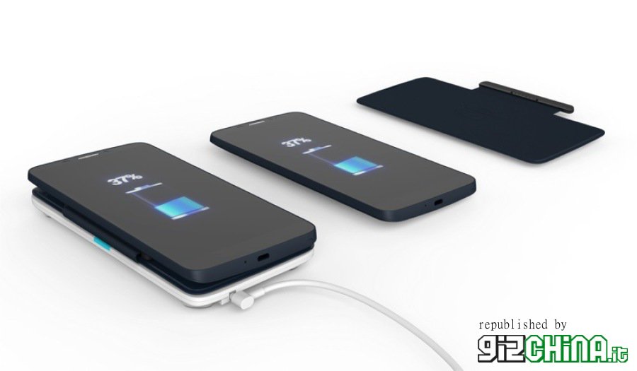 Alcatel One Touch Hero Phablet wireless recharging