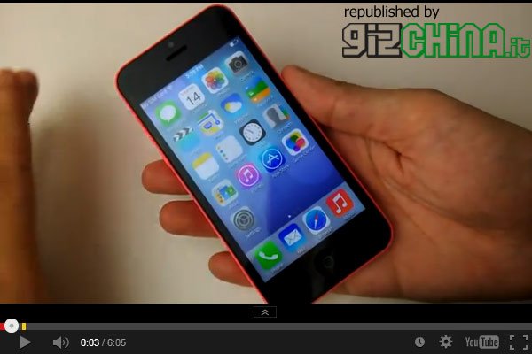 VIDEO: GooPhone i5C hands-on, clone economico dell’iPhone con tema iOS7 GooPhone i5c