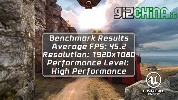 iOcean X7 Elite review - Epic Citadel benchmark