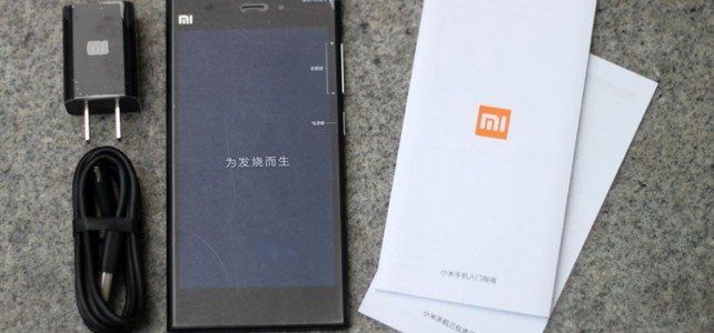 Xiaomi Mi3 unboxing