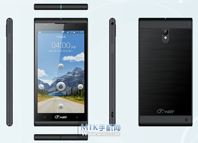 T-Win, processore quad-core ed NFC, in un corpo waterproof dallo spessore di 7.8 mm!