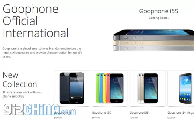 Webstore internazionale GooPhone