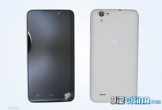 ZTE N5L, 5.7” con chipset MT6589T, riceve la Licenza di Rete ZTE N5L