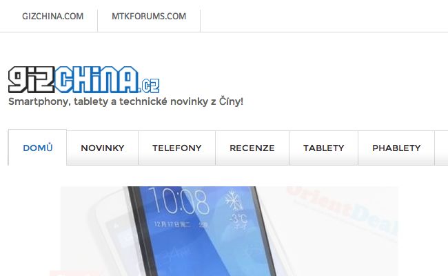 Nuovo sito GizChina! Nasce GizChina.cz, sito ufficiale della Repubblica Ceca! gizchina.cz