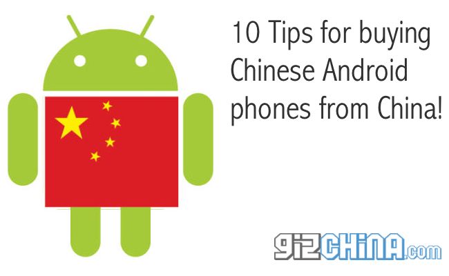 10 suggerimenti per l’acquisto di telefoni cinesi Android dalla Cina 10 suggerimenti per acquisto telefoni cinesi android