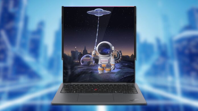 lenovo-thinkpad-rollable-xd-ai-glasses-concept-ces-2026-0 Lenovo al CES 2026