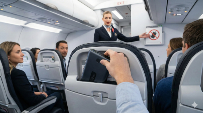 power bank in volo power bank in aereo