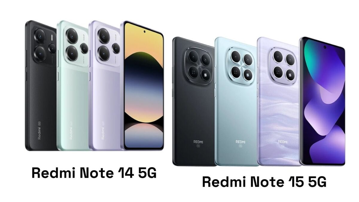Redmi Note 15 vs Redmi Note 14