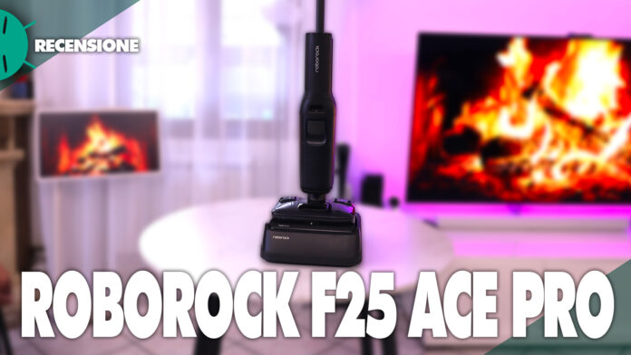 roborock-f25-ace-pro-aspirapolvere-wet-dry-COPERTINA Roborock F25 Ace Pro aspirapolvere lavapavimenti wet&dry in funzione
