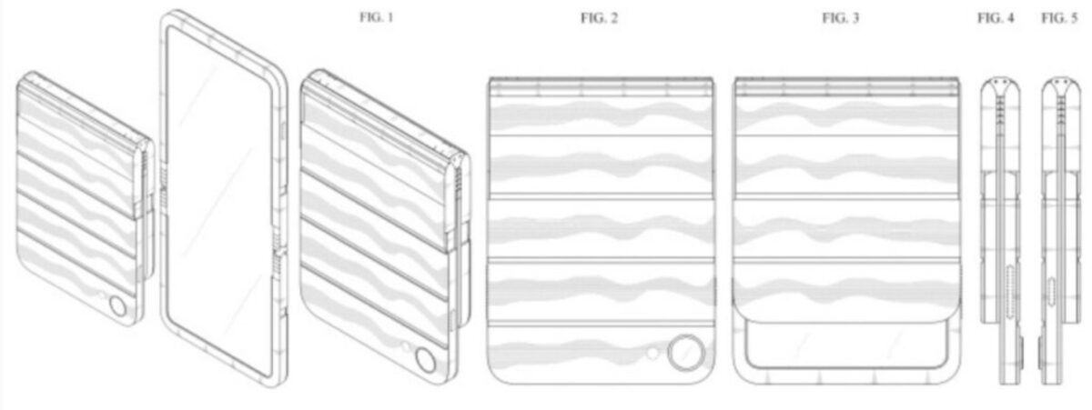 samsung galaxy z flip brevetto