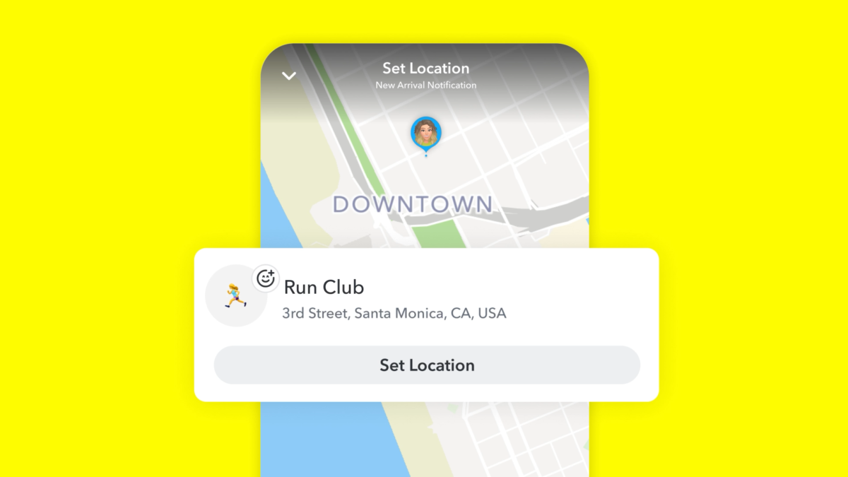 Snapchat notifiche di arrivo