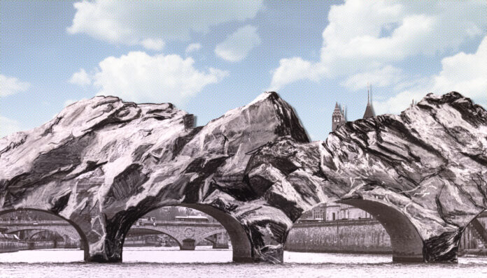 La Caverne du Pont Neuf (esquisse préparatoire) La Caverne du Pont Neuf (esquisse préparatoire)