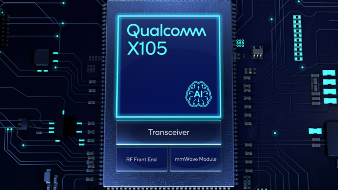 Qualcomm X105 5G Modem-RF Hero Image Qualcomm X105 5G Modem-RF