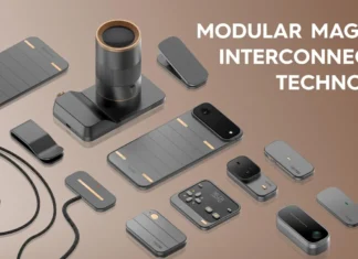 Questo è lo smartphone modulare dei miei sogni, Tecno lo mostrerà al MWC? Tecno Modular Magnetic Interconnection Technology concept