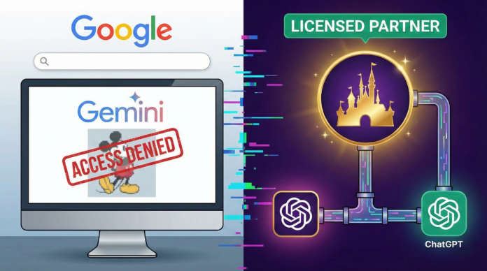 gemini disney Google blocca Disney dentro Gemini e Nano Banana
