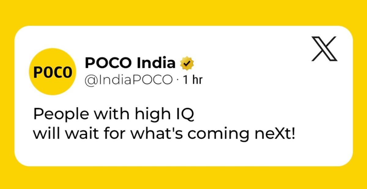 poco x8 teaser