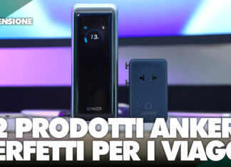 Questi due gadget Anker rivoluzioneranno i tuoi viaggi adattatore da viaggio universale Anker Nano e Anker Prime Power Bank da 26250 mAh durante test di ricarica con laptop e smartphone