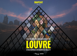 Snapchat collabora con il Louvre per dare nuova vita a sei capolavori The Incredible Unknowns of the Louvre