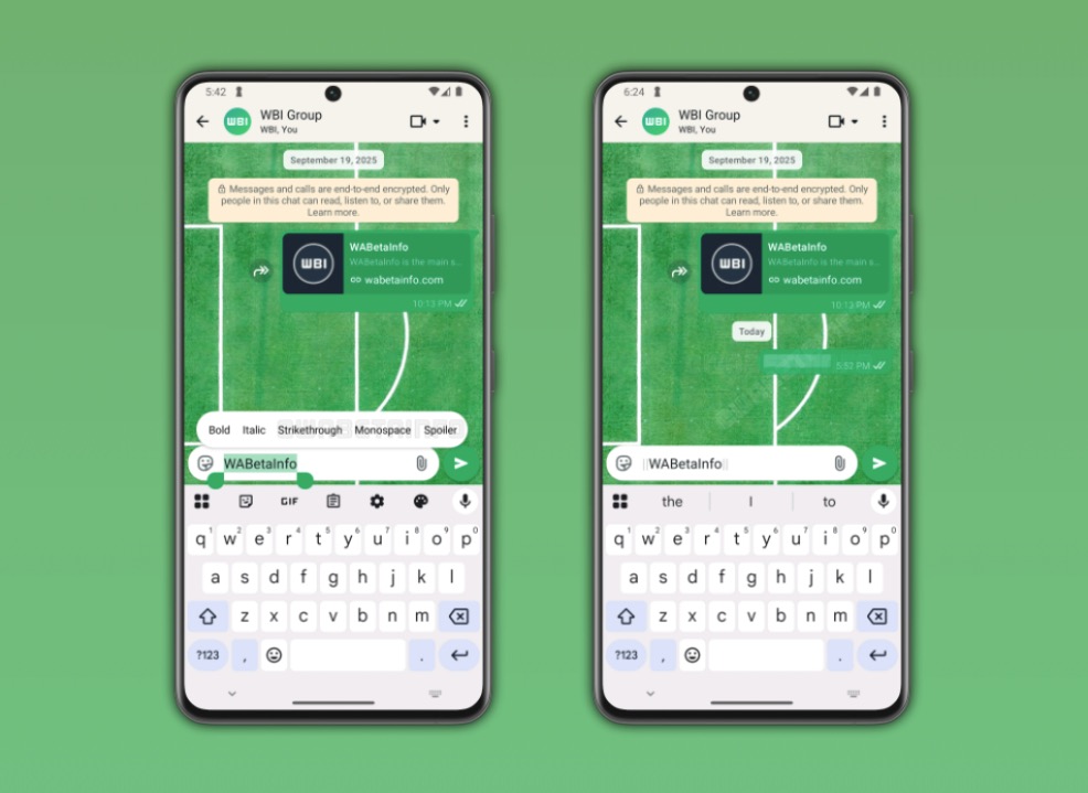 whatsapp spoiler funzione