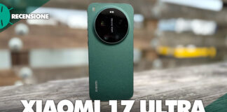 Recensione Xiaomi 17 Ultra: fotografia ai massimi livelli Xiaomi 17 Ultra vista frontale e posteriore con display AMOLED 2K acceso e modulo fotocamera Leica con sensore da 1 pollice e teleobiettivo 200MP Leica APO