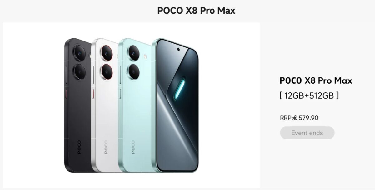 poco x8 pro max