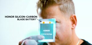 Honor Blade è la batteria al silicio-carbonio sottile come una lama Honor